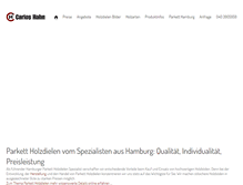 Tablet Screenshot of holzdielen-klassiker.com